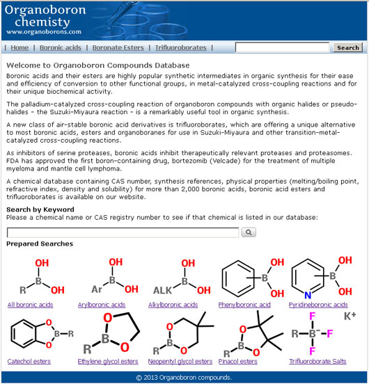 new chem database